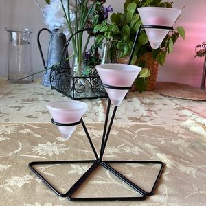 PartyLite TRI STAND TEALIGHT CANDLE HOLDER